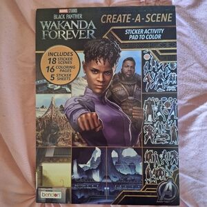 Marvel's Black Panther Sticker Scene Pad